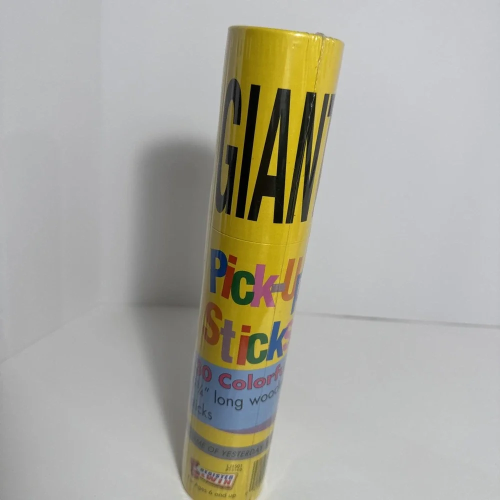 GIANT PICK-UP STICKS 30 CLASSIC COLORFUL 9 3/4
